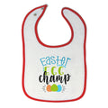 Cloth Bibs for Babies Easter Egg Champ Baby Accessories Burp Cloths Cotton