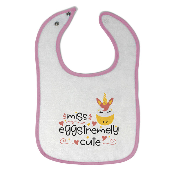 Cloth Bibs for Babies Miss Eggstremely Cute Baby Accessories Burp Cloths Cotton - Cute Rascals