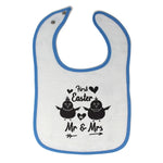 Cloth Bibs for Babies First Easter as Mr & Mrs Baby Accessories Cotton - Cute Rascals