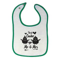 Cloth Bibs for Babies First Easter as Mr & Mrs Baby Accessories Cotton