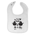 Cloth Bibs for Babies First Easter as Mr & Mrs Baby Accessories Cotton