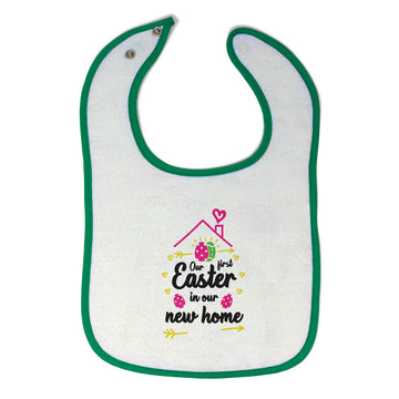 Cloth Bibs for Babies Our Easter in Our New Home Baby Accessories Cotton