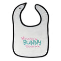 Cloth Bibs for Babies Every Bunny Loves Me Baby Accessories Burp Cloths Cotton