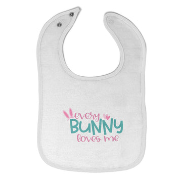 Cloth Bibs for Babies Every Bunny Loves Me Baby Accessories Burp Cloths Cotton