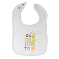 Cloth Bibs for Babies Faith Love Hope Baby Accessories Burp Cloths Cotton