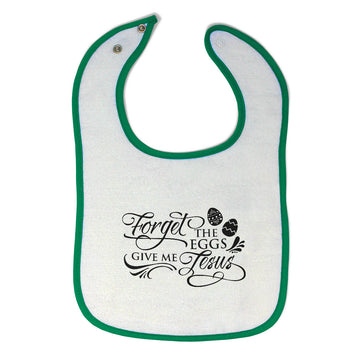 Cloth Bibs for Babies Forget The Eggs Give Me Jesus Baby Accessories Cotton