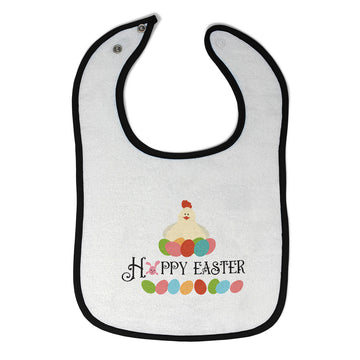 Cloth Bibs for Babies Happy Easter Chicken Eggs Baby Accessories Cotton