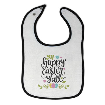 Cloth Bibs for Babies Happy Easter Y'All Baby Accessories Burp Cloths Cotton