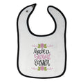 Cloth Bibs for Babies Have A Blessed Easter Baby Accessories Burp Cloths Cotton