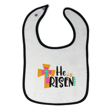 Cloth Bibs for Babies He Is Risen Baby Accessories Burp Cloths Cotton