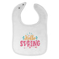 Cloth Bibs for Babies Hello Spring Baby Accessories Burp Cloths Cotton