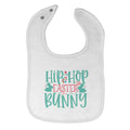 Cloth Bibs for Babies Hip Hop Easter Bunny Baby Accessories Burp Cloths Cotton