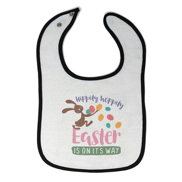 Cloth Bibs for Babies Hippity Hoppity Easter Is on Its Way Baby Accessories