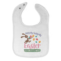 Cloth Bibs for Babies Hippity Hoppity Easter Is on Its Way Baby Accessories