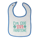 Cloth Bibs for Babies I'M Extra Handsome Baby Accessories Burp Cloths Cotton - Cute Rascals