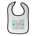 Cloth Bibs for Babies I'M Extra Handsome Baby Accessories Burp Cloths Cotton