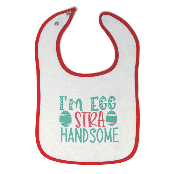 Cloth Bibs for Babies I'M Extra Handsome Baby Accessories Burp Cloths Cotton - Cute Rascals