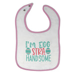 Cloth Bibs for Babies I'M Extra Handsome Baby Accessories Burp Cloths Cotton - Cute Rascals