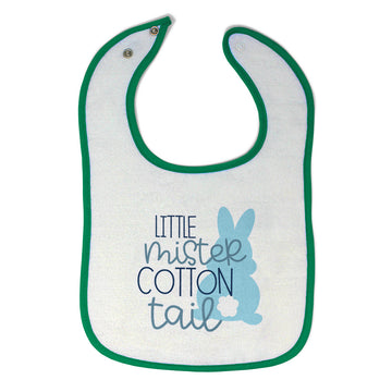 Cloth Bibs for Babies Little Mister Cotton Tail Baby Accessories Cotton