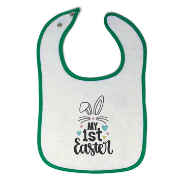 Cloth Bibs for Babies My 1St Easter Baby Accessories Burp Cloths Cotton