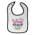 Cloth Bibs for Babies Spring Is in The Air Baby Accessories Burp Cloths Cotton