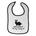 Cloth Bibs for Babies Welcome Every Bunny Baby Accessories Burp Cloths Cotton