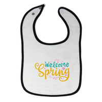 Cloth Bibs for Babies Welcome Spring Baby Accessories Burp Cloths Cotton - Cute Rascals