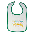 Cloth Bibs for Babies Welcome Spring Baby Accessories Burp Cloths Cotton