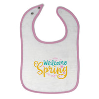 Cloth Bibs for Babies Welcome Spring Baby Accessories Burp Cloths Cotton - Cute Rascals