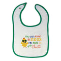 Cloth Bibs for Babies You Can Keep The Eggs I'M Here for The Chicks Cotton