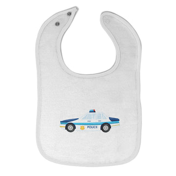 Cloth Bibs for Babies Police Car Professions Police Officer Baby Accessories