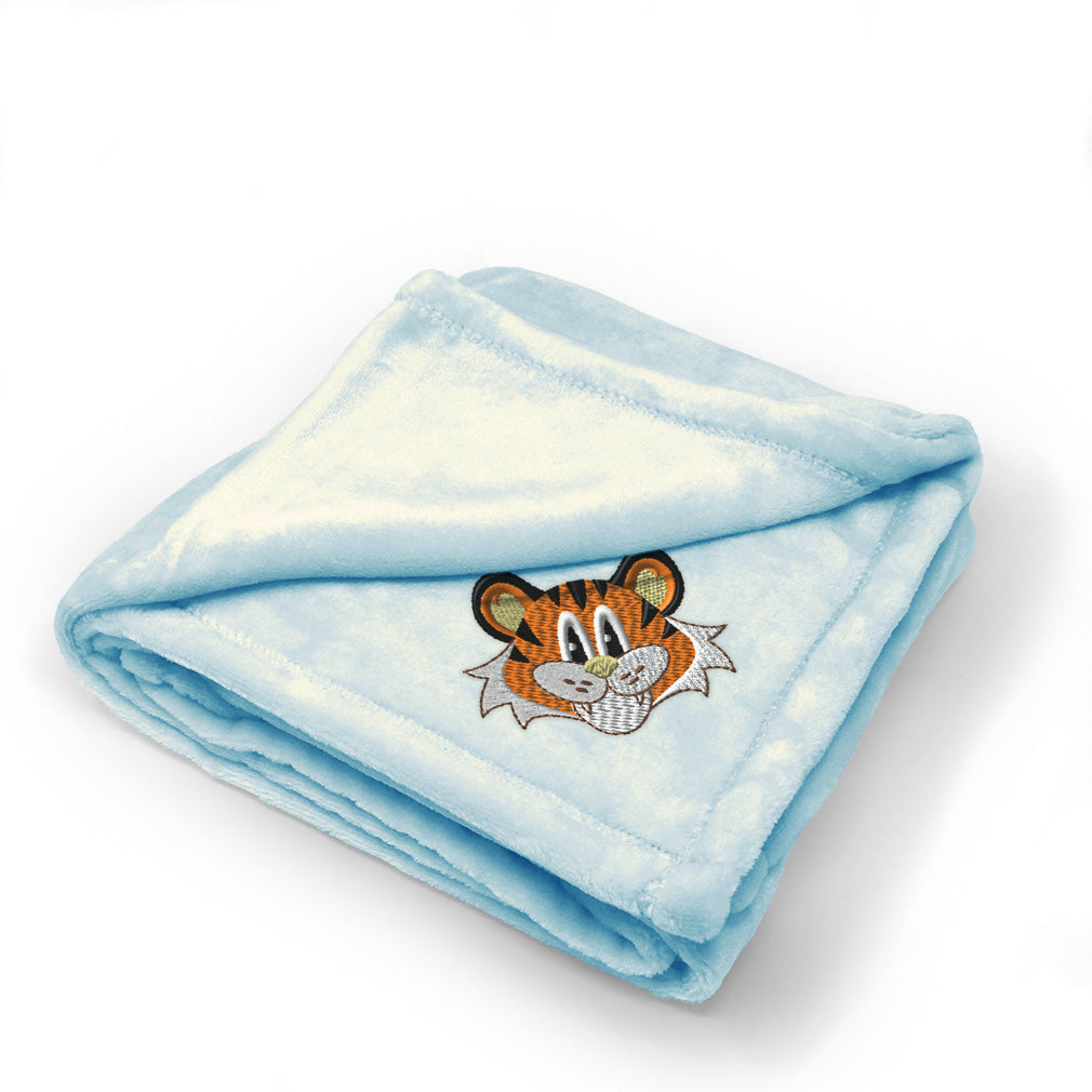 Tiger discount baby blanket