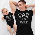 Daddy and Baby Matching Outfits Dad in The Wild - Boy in The Wild Cotton