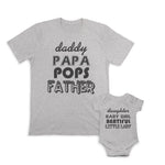 Daddy and Baby Matching Outfits Baby Daddy Papa Pops Affection Cotton