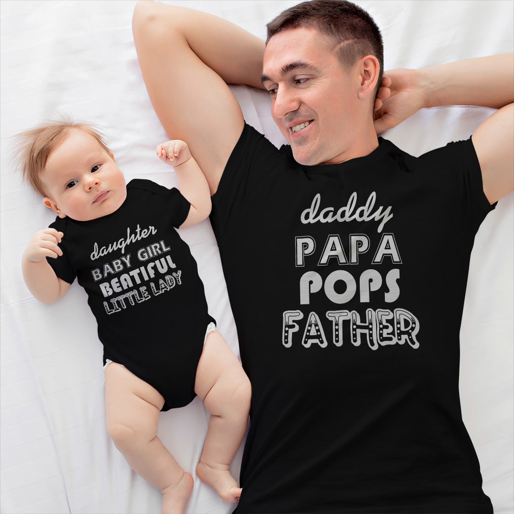 Father and baby girl matching outfits best sale