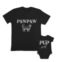 Daddy and Baby Matching Outfits Pets Dogs Pawpaw - Pets Dogs Puppy Cotton