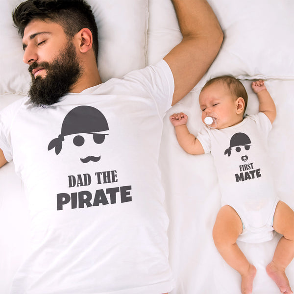 Dad The Pirate Beard - Little Mate Baby Pacifier