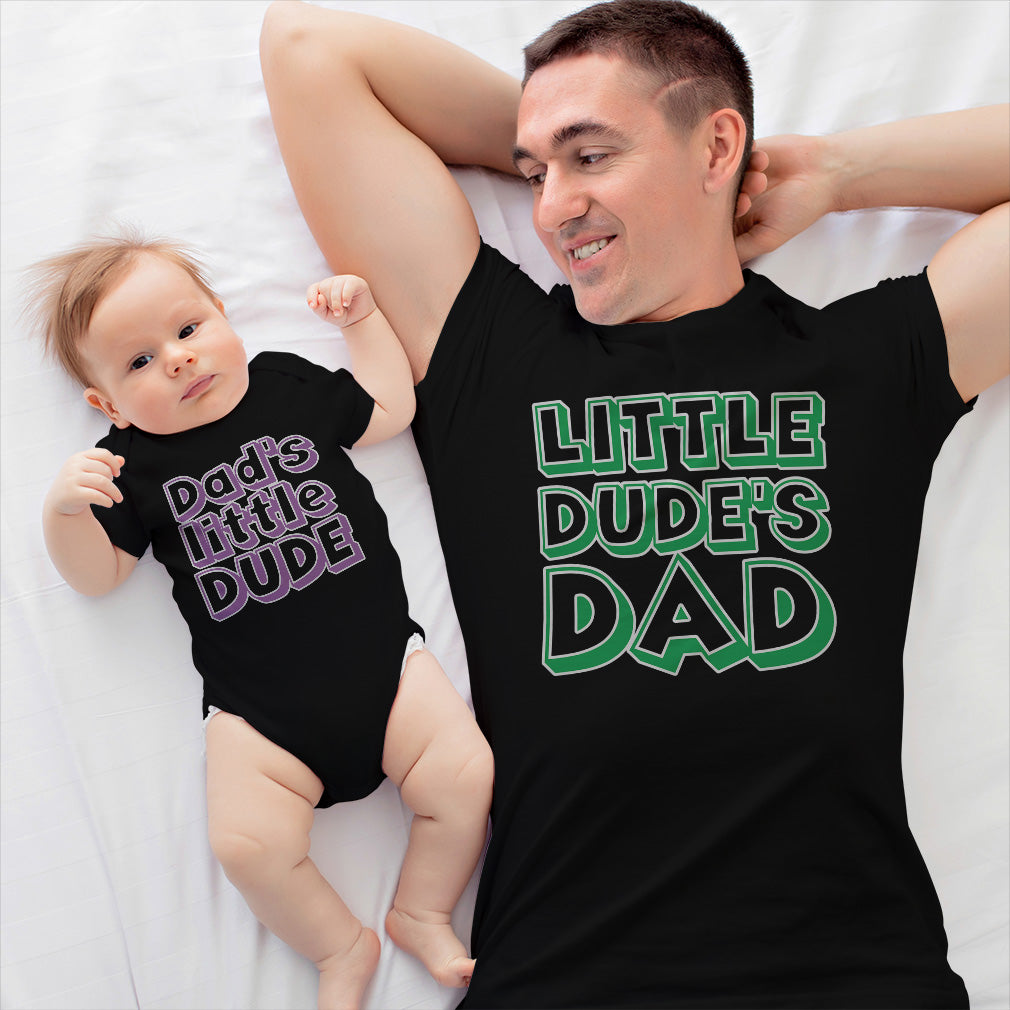 Dad baby matching discount onesie