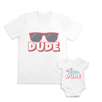 Daddy and Baby Matching Outfits Dude Shades - Little Dude Shades Cotton