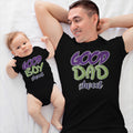 Daddy and Baby Matching Outfits Good Dad Sweet - Good Boy Sweet Cotton