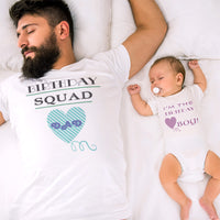 King Crown - Birthday Squad Dad Heart Love