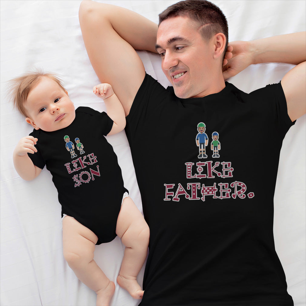 Father infant hot sale matching outfits