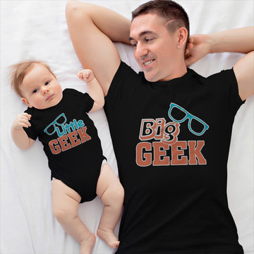 Daddy and Baby Matching Outfits Big Geek Shades - Little Geek Shades Cotton