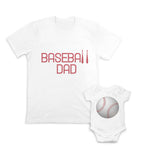 My Heart Full Daughter - Baseball Dad Bat Sports