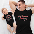 Daddy and Baby Matching Outfits Rule Galaxy Thunder Big Dipper 7 Stars Cotton