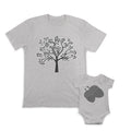 Daddy and Baby Matching Outfits Bearded Dads Are The Best - Trees Family Tree