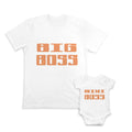 Daddy and Baby Matching Outfits Chill Master Spoon Fork - Big Boss Head Cotton