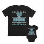 Daddy and Baby Matching Outfits The Genuine Star - The Copy Star Children Cotton