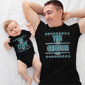 Daddy and Baby Matching Outfits The Genuine Star - The Copy Star Children Cotton