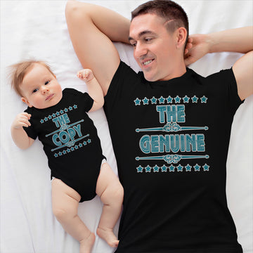 Daddy and Baby Matching Outfits The Genuine Star - The Copy Star Children Cotton